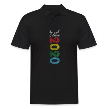 Limited Edition 2020 - Männer Poloshirt - Schwarz - Vorne - Kai (181cm)