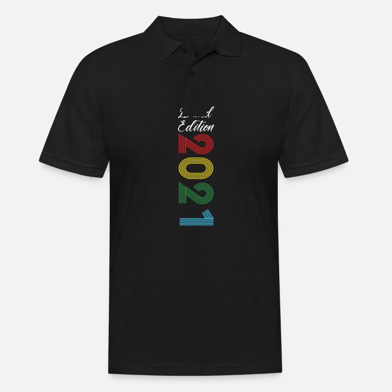 Limited Edition 2021 - Männer Poloshirt - Schwarz