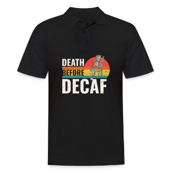 Tod Vor Dezaf - Männer Poloshirt - Schwarz - Vorne - Kai (181cm)