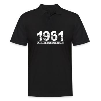Édition limitée 1961 - Polo Homme - noir - Devant - Kai (181cm)