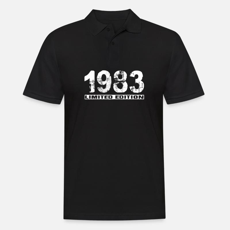 Édition limitée 1983 - Polo Homme - noir