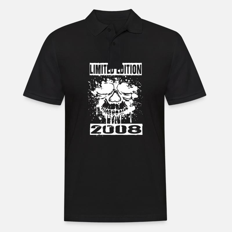 Limited Edition 2008 - Männer Poloshirt - Schwarz