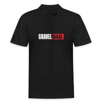 Papa de gravier - Polo Homme - noir - Devant - Kai (181cm)