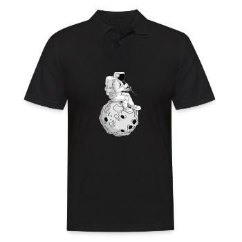 Klarinette Player Orchestra Musiker - Männer Poloshirt - Schwarz - Vorne - Kai (181cm)