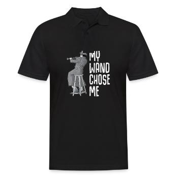 Clarinettiste Musiciens d’orchestre - Polo Homme - noir - Devant - Kai (181cm)