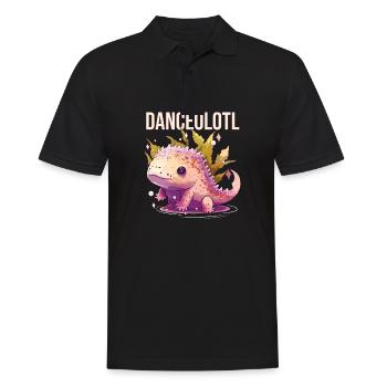 Danceolotl Axolotl Propriétaire Danseur Mexicain Walking Fi - Polo Homme - noir - Devant - Kai (181cm)