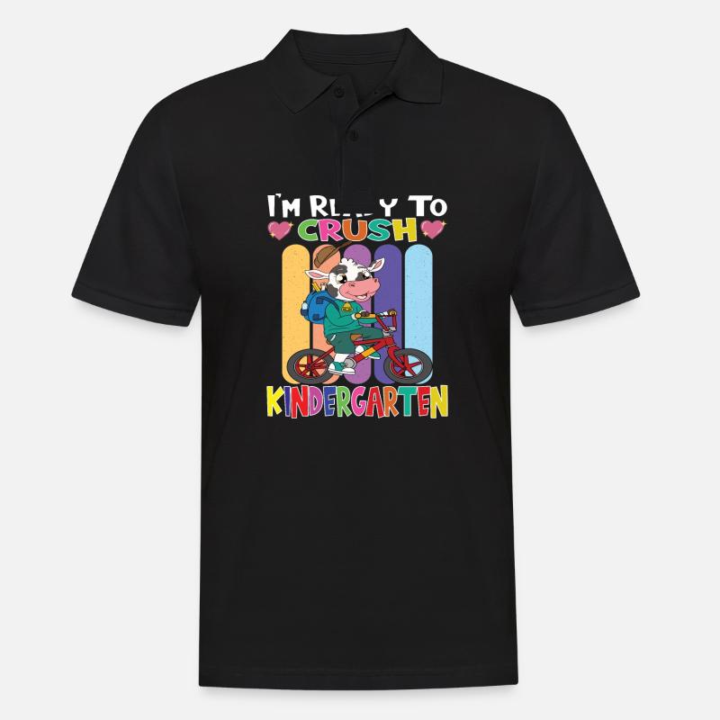 Kindergartenkind Kindergarten Geschenk - Männer Poloshirt - Schwarz