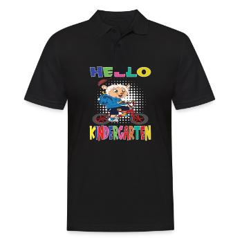 Kindergarten Child Kindergarten Gift - Men's Polo Shirt - black - Front - Kai (181cm)