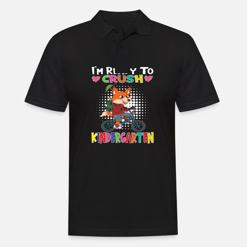 Kindergartenkind Kindergarten Geschenk - Männer Poloshirt - Schwarz