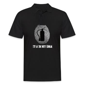 Fire Department Its Iny My Dna - Men's Polo Shirt - black - Front - Kai (181cm)