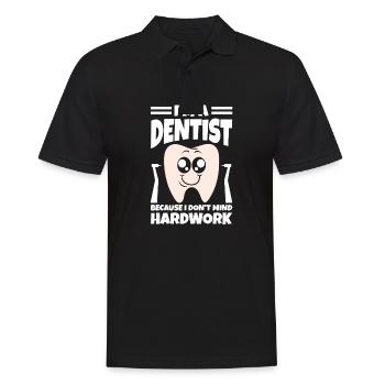 I'm A Dentist - Men's Polo Shirt - black - Front - Kai (181cm)