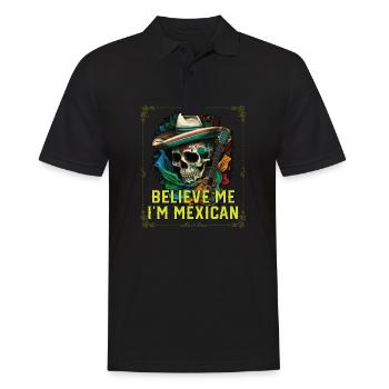 Croyez-moi, je suis mexicain Life Mexique Fierté Pays - Polo Homme - noir - Devant - Kai (181cm)