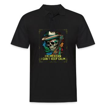I'm A Mexican I Can't Keep Calm Mexico Pride - Männer Poloshirt - Schwarz - Vorne - Kai (181cm)