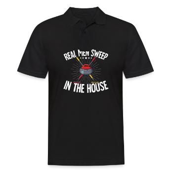 Attirer - Polo Homme - noir - Devant - Kai (181cm)