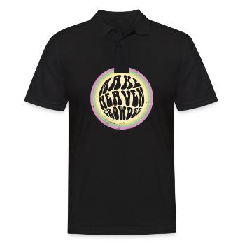 Bible Verses Make Heaven Crowded Faith In Jesus - Men's Polo Shirt - black - Front - Kai (181cm)