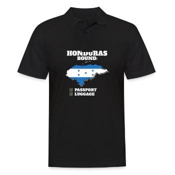 Honduras Bound Country Travel Drapeau hondurien - Polo Homme - noir - Devant - Kai (181cm)