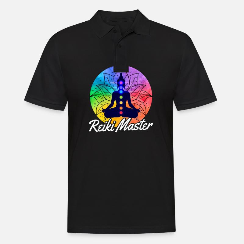 Maestro Reiki - Polo da uomo - nero