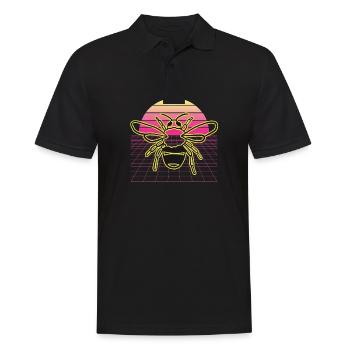 Abeille pour apiculteurs et apiculteurs - Polo Homme - noir - Devant - Kai (181cm)