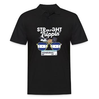 Straight Trippin' Honduras Vacation Tour Voyage - Polo Homme - noir - Devant - Kai (181cm)