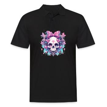 Totenkopf Todenschädel crânes - Polo Homme - noir - Devant - Kai (181cm)