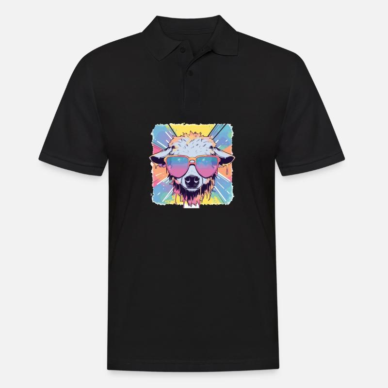 Schaf Schäfer Schäffschen Landwirtschaft - Polo Homme - noir