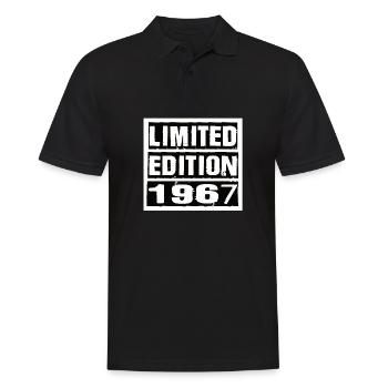 Edition Limitée 1967 Anniversaire 1967 Vintage Rétro - Polo Homme - noir - Devant - Kai (181cm)