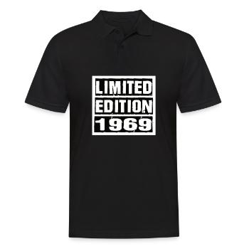 Edition Limitée 1969 Anniversaire 1969 Vintage Rétro - Polo Homme - noir - Devant - Kai (181cm)