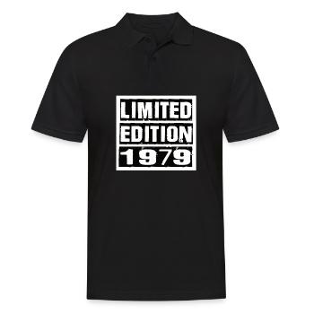 Edition Limitée 1979 Anniversaire 1979 Vintage Rétro - Polo Homme - noir - Devant - Kai (181cm)