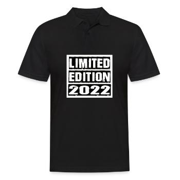 Edition Limitée 2022 Anniversaire 2022 Vintage Rétro - Polo Homme - noir - Devant - Kai (181cm)