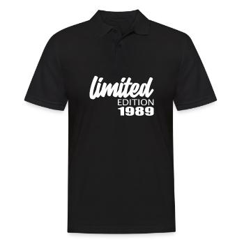 Édition limitée 1989 - Polo Homme - noir - Devant - Kai (181cm)