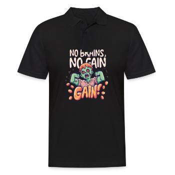 Zombies Zombie Halloween Zombie Costume - Men's Polo Shirt - black - Front - Kai (181cm)