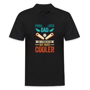 Pinball Machine Pinball Machine - Men's Polo Shirt - black - Front - Kai (181cm)
