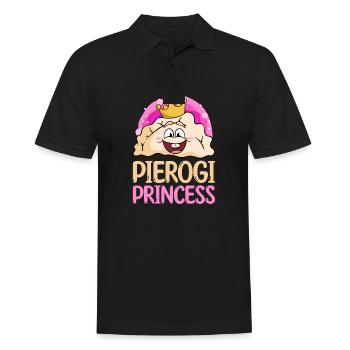 Pierogi Recipe Polish Pierogi - Men's Polo Shirt - black - Front - Kai (181cm)