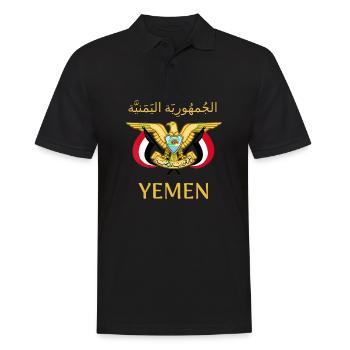 Yémen - Polo Homme - noir - Devant - Kai (181cm)