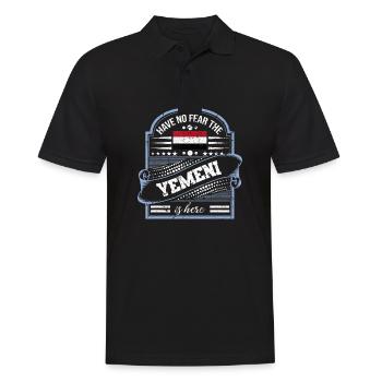 Yémen - Polo Homme - noir - Devant - Kai (181cm)