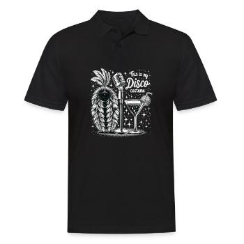 C’est mon costume de disco - Polo Homme - noir - Devant - Kai (181cm)