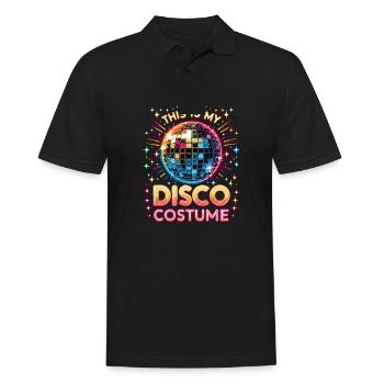 C’est mon costume de disco - Polo Homme - noir - Devant - Kai (181cm)