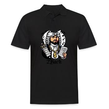 2Bach Drôle Internet Meme Crossover Musique - Polo Homme - noir - Devant - Kai (181cm)