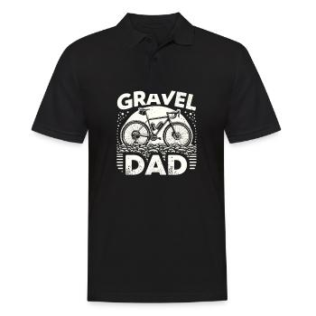 Papa gravel - Polo Homme - noir - Devant - Kai (181cm)