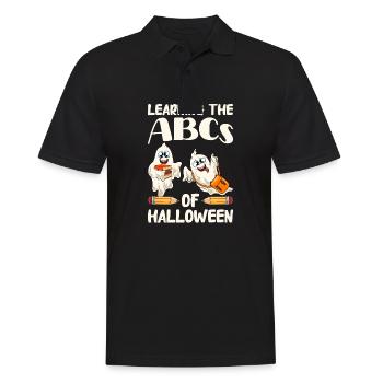 Lustige Lehrer Halloween Geschenke - Männer Poloshirt - Schwarz - Vorne - Kai (181cm)