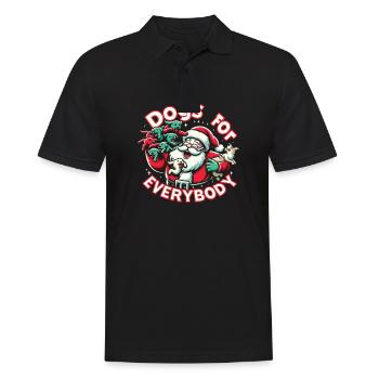 Chiens pour tous Propriétaires de chiens - Polo Homme - noir - Devant - Kai (181cm)