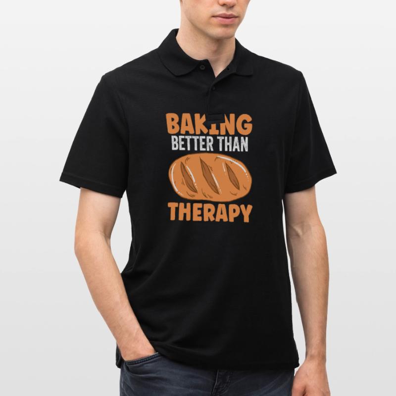 Baking Bread Bakery Bakery Bread Making Men's Polo Shirt