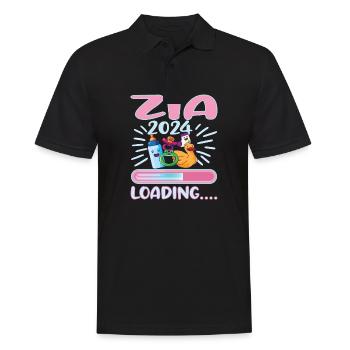 Zia 2024 Chargement Tante 2024 - Polo Homme - noir - Devant - Kai (181cm)