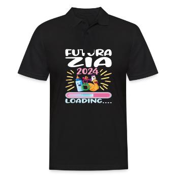 Zia 2024 Chargement Tante 2024 - Polo Homme - noir - Devant - Kai (181cm)