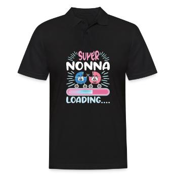 Nonna 2024 Loading Granny 2024 - Men's Polo Shirt - black - Front - Kai (181cm)