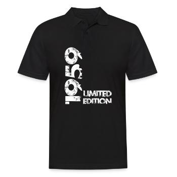 Limited Edition 1959 - Männer Poloshirt - Schwarz - Vorne - Kai (181cm)