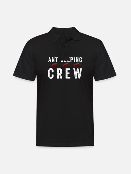 Antkeeping Ant Breeding Ants - Men's Polo Shirt - black