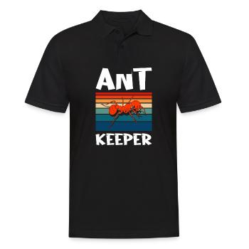 Antkeeping Ant Breeding Ants - Men's Polo Shirt - black - Front - Kai (181cm)