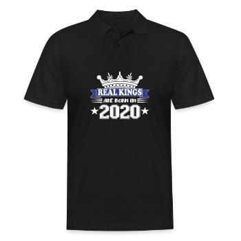 Cadeau d’anniversaire 2020 Millésime 2020 - Polo Homme - noir - Devant - Kai (181cm)