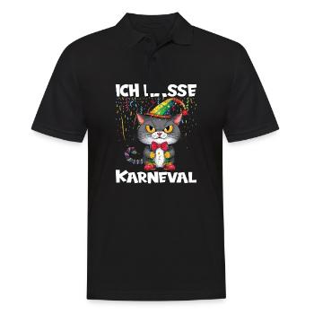 Costume de carnaval Carnaval Carnaval - Polo Homme - noir - Devant - Kai (181cm)